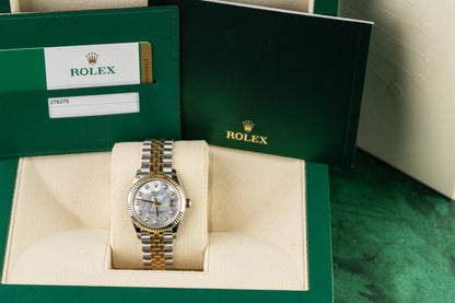Rolex Datejust 31 278273 Two Tone Yellow Gold MOP 2020 The Watch Business Sydney