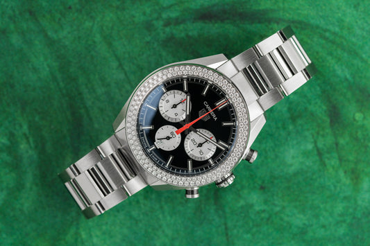 TAG Heuer Carrera CBN2A12.BA0643 Chronograph Factory Diamond Bezel Limited Edition