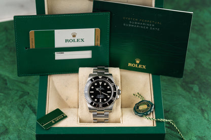 Rolex Submariner No Date 114060 Stainless Steel 2015 Model