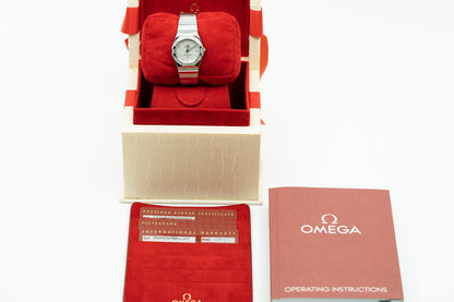 Omega Constellation Quartz 123.15.27.60.55.003 MoP Diamond Dial 2011 Model