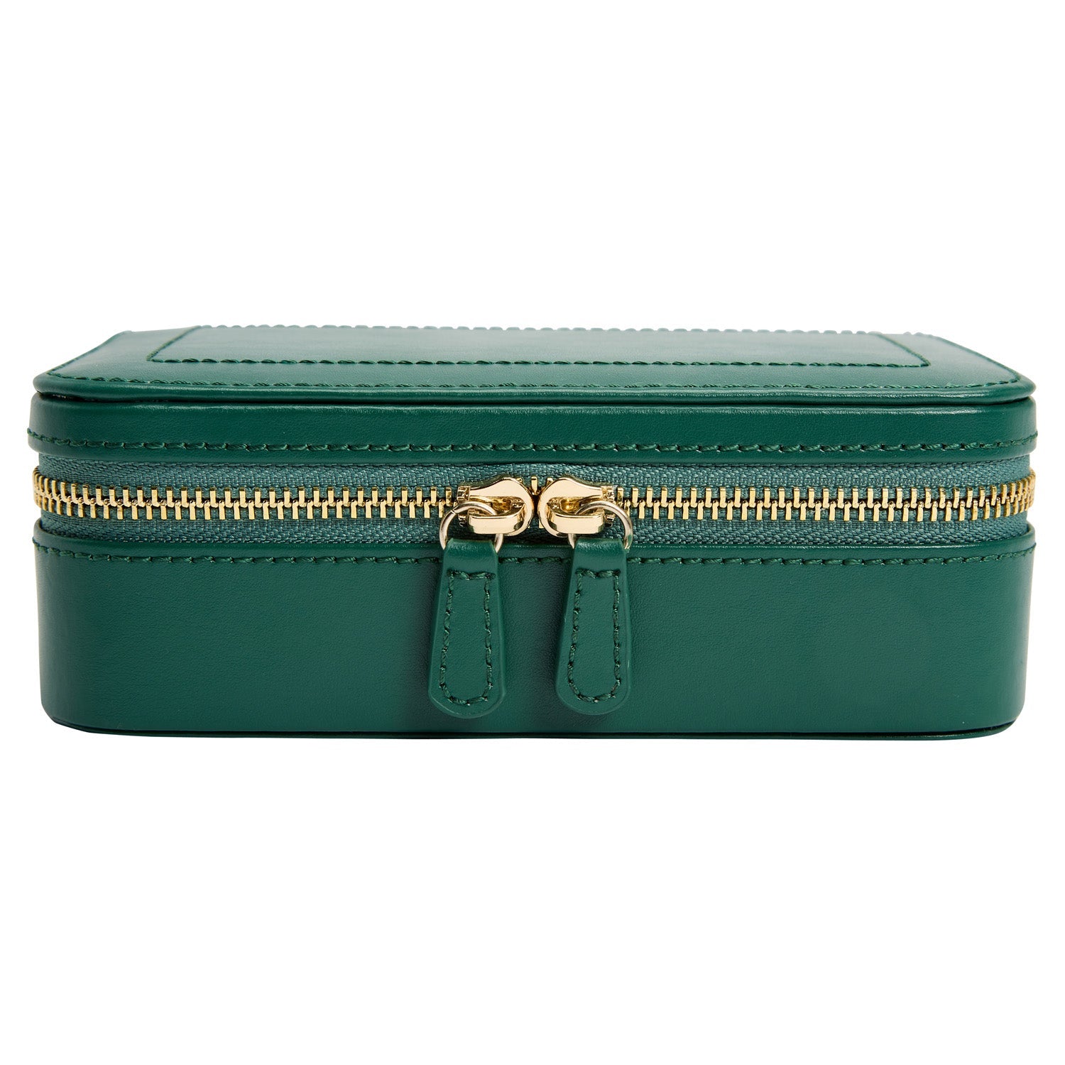 Wolf Sophia Travel Zip Case Forest Green - The Watch Business