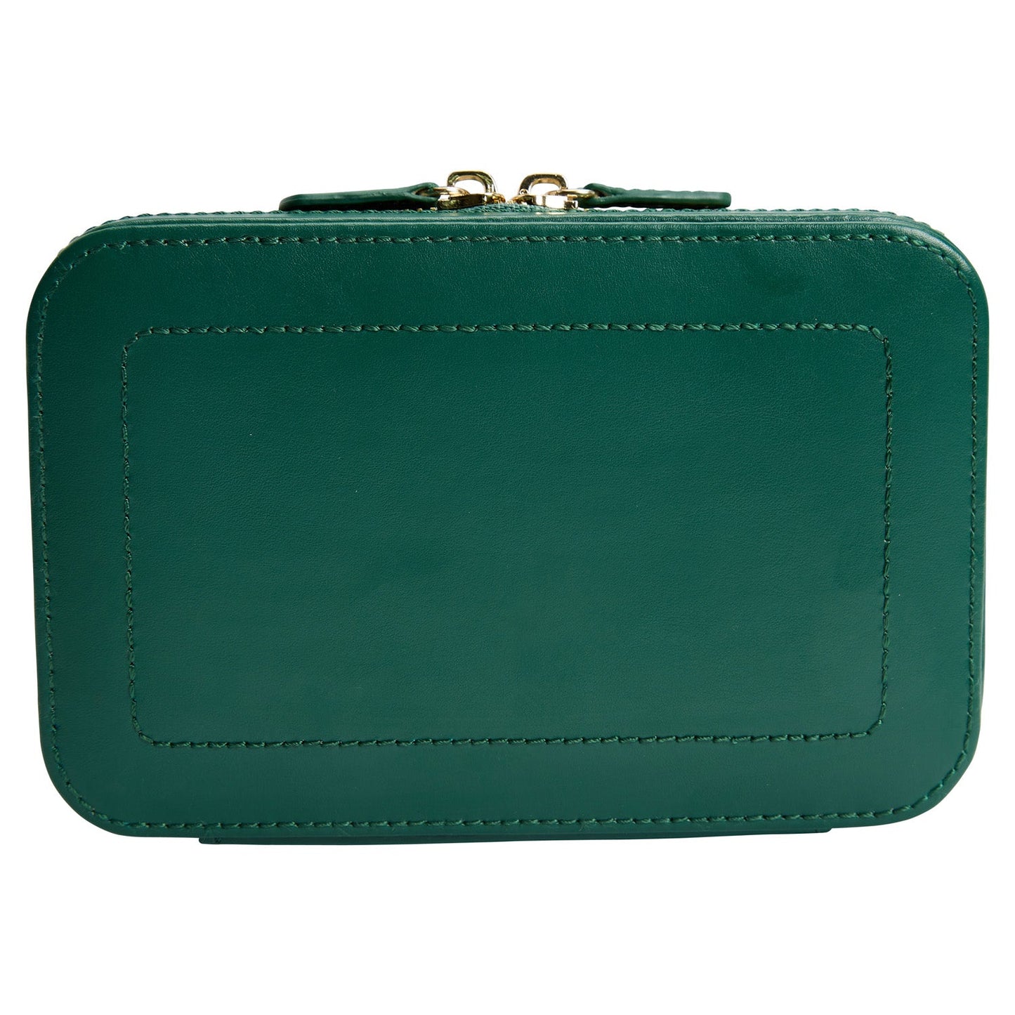 Wolf Sophia Travel Zip Case Forest Green - The Watch Business