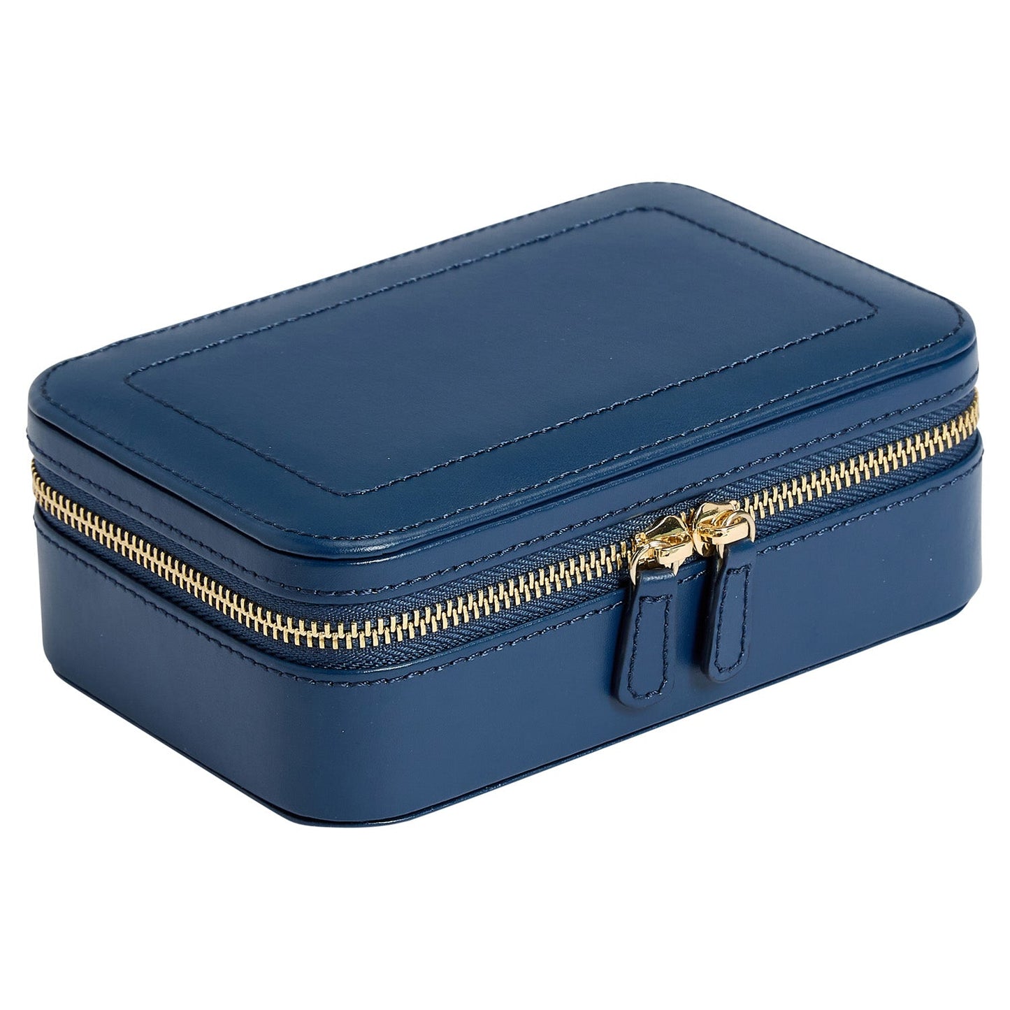 Wolf Sophia Travel Zip Case Indigo - The Watch Business