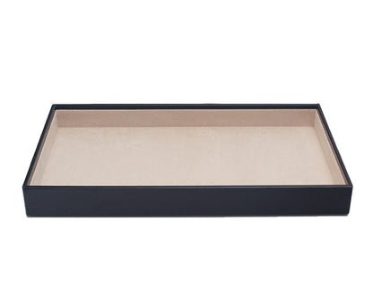 Wolf Vault 1.5" Standard Tray Black - The Watch Business