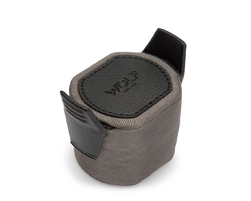 Wolf Cub Small Cuff Black/Grey - The Watch Business