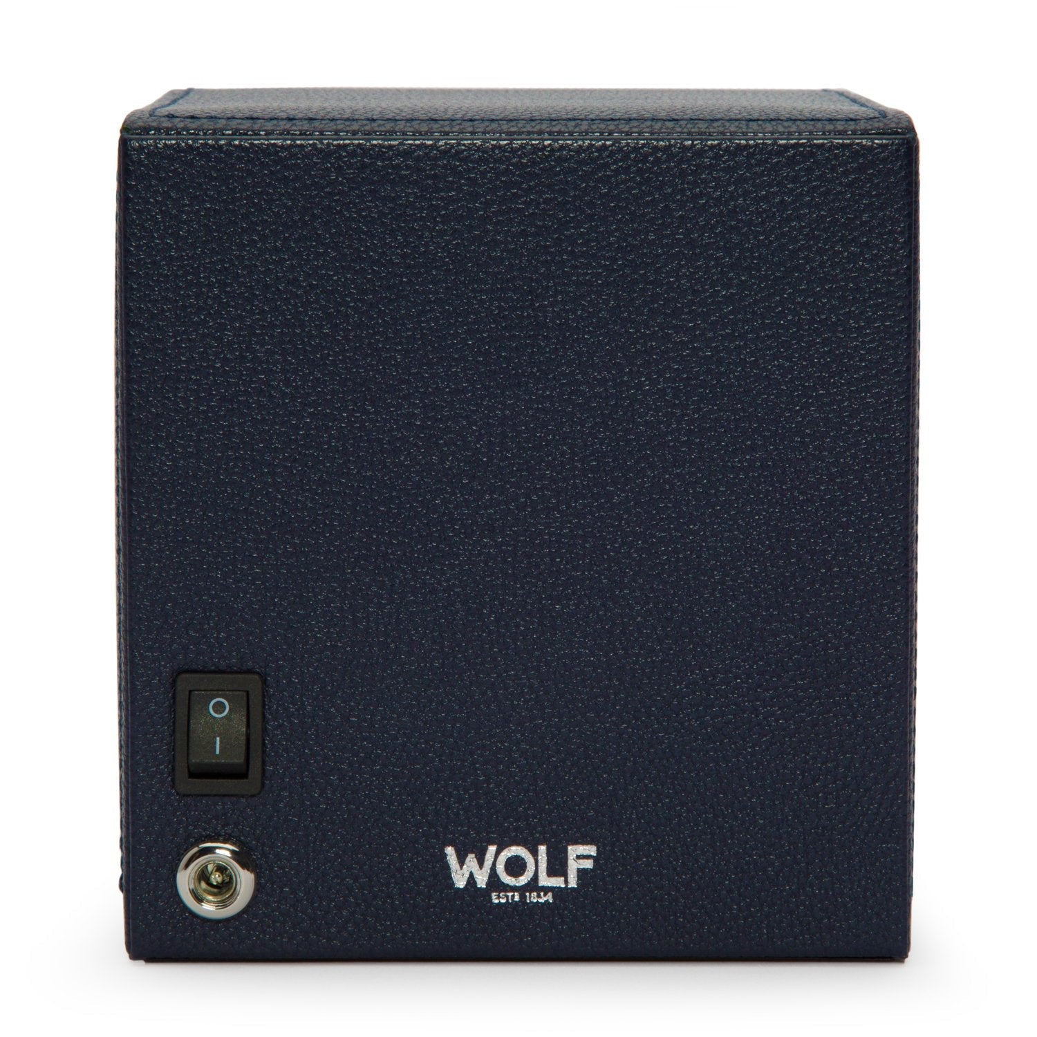 Wolf Cub Winder with Cover Navy - The Watch Business