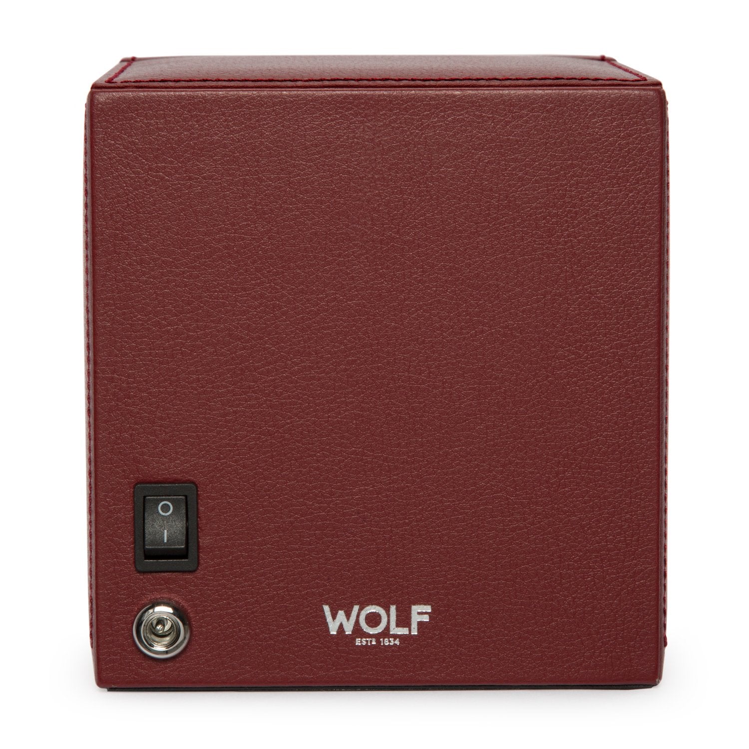 Wolf Cub Winder with Cover Bordeaux - The Watch Business