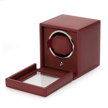 Wolf Cub Winder with Cover Bordeaux - The Watch Business