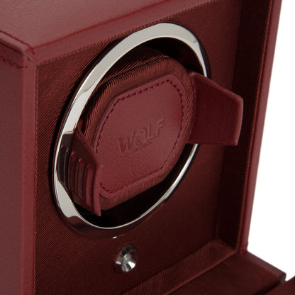 Wolf Cub Winder with Cover Bordeaux - The Watch Business