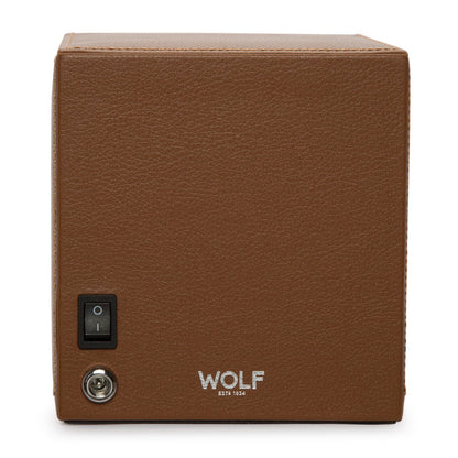 Wolf Cub Winder with Cover Cognac - The Watch Business