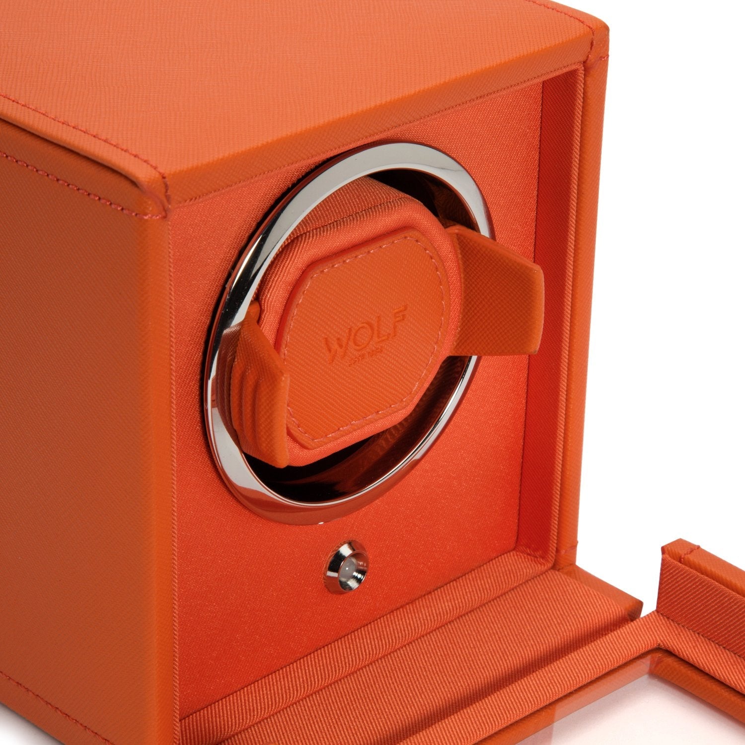 Wolf Cub Winder with Cover Orange - The Watch Business