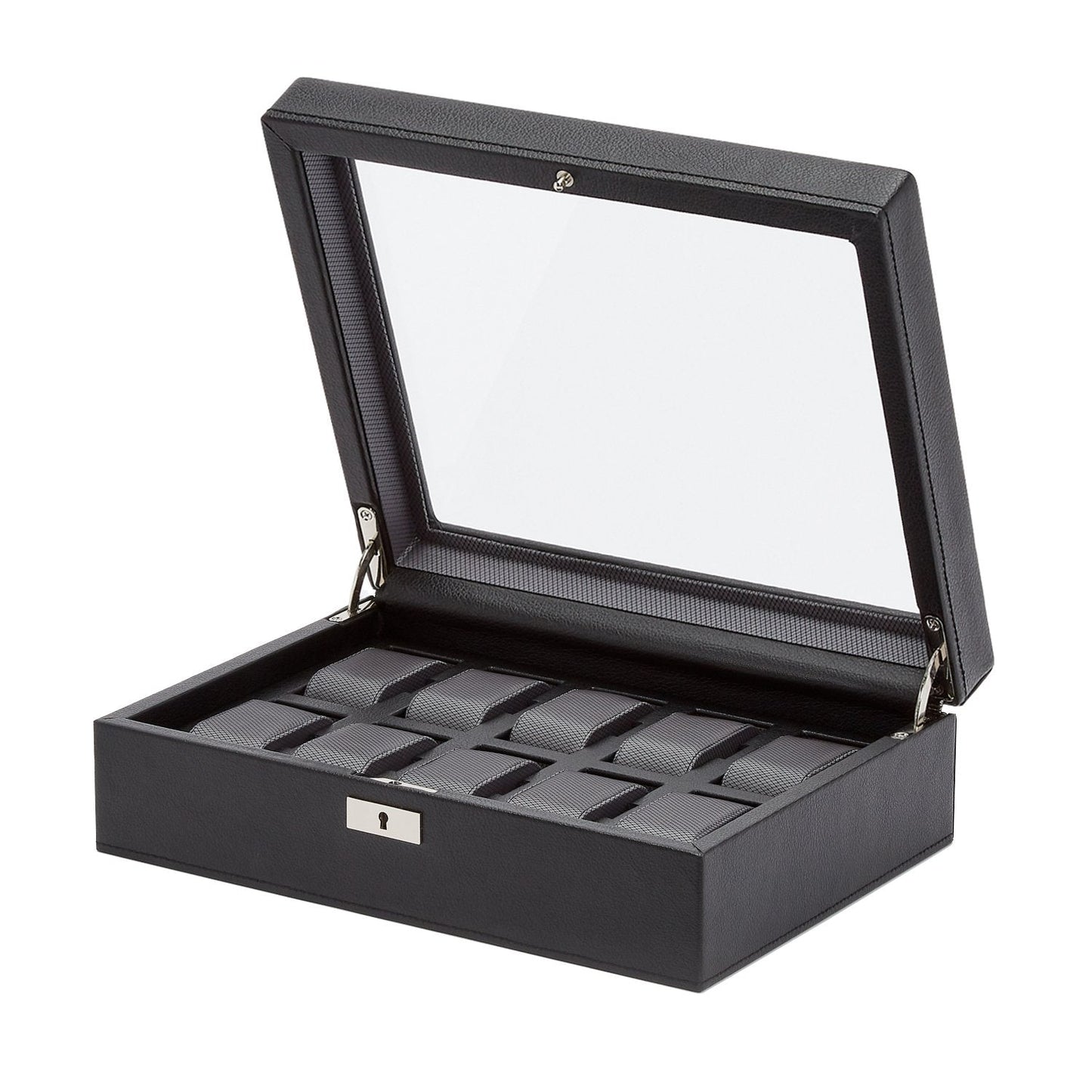 Wolf Viceroy 10 Pc Watch Box Black - The Watch Business