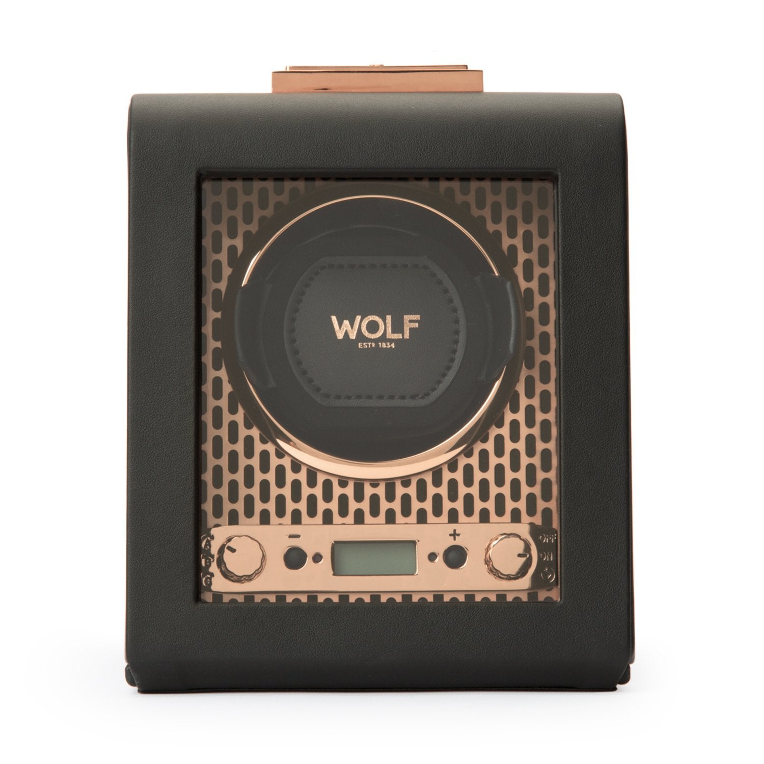 Wolf Axis Single Winder Copper - The Watch Business