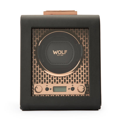 Wolf Axis Single Winder Copper - The Watch Business