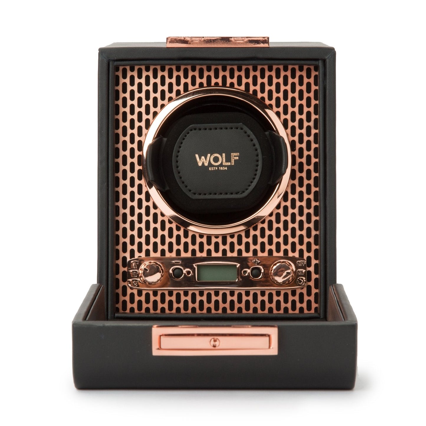 Wolf Axis Single Winder Copper - The Watch Business