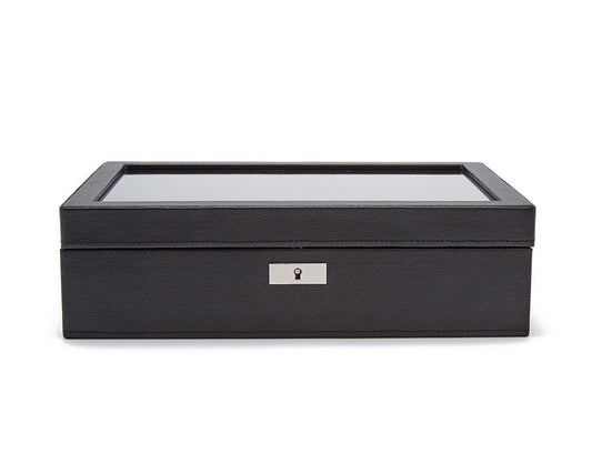 Wolf Roadster 10 Pc Watch Box Black - The Watch Business