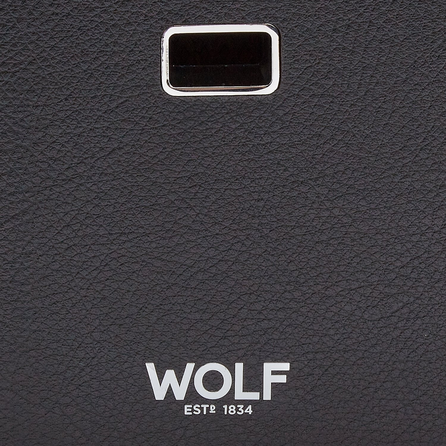 Wolf Roadster 10P Watch Box W/ Drawer Black - The Watch Business