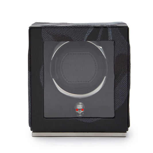 Wolf Memento Mori Cub Watch Winder Black - The Watch Business