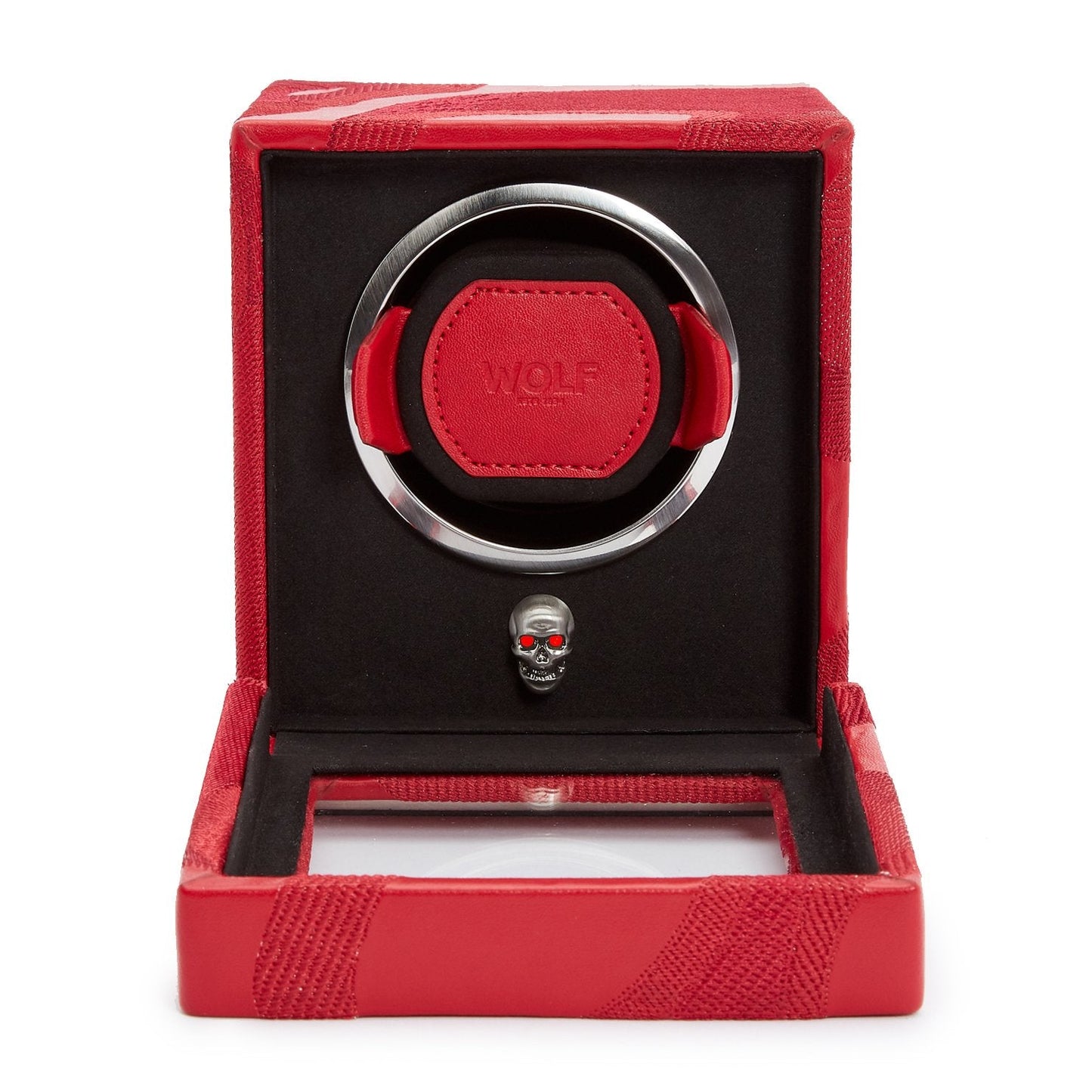 Wolf Memento Mori Cub Watch Winder Red - The Watch Business