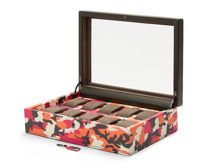 Wolf Elements 10 Piece Watch Box Camo - The Watch Business