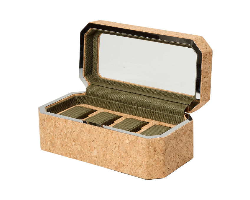 Wolf Cortica 4 Piece Watch Box - The Watch Business