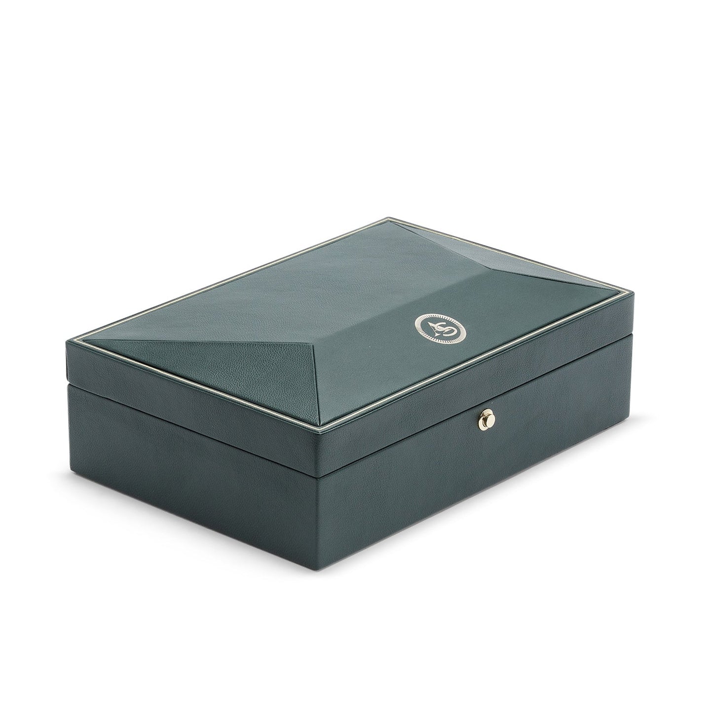 Wolf Analog Shift 10 Piece Watch Box Green - The Watch Business