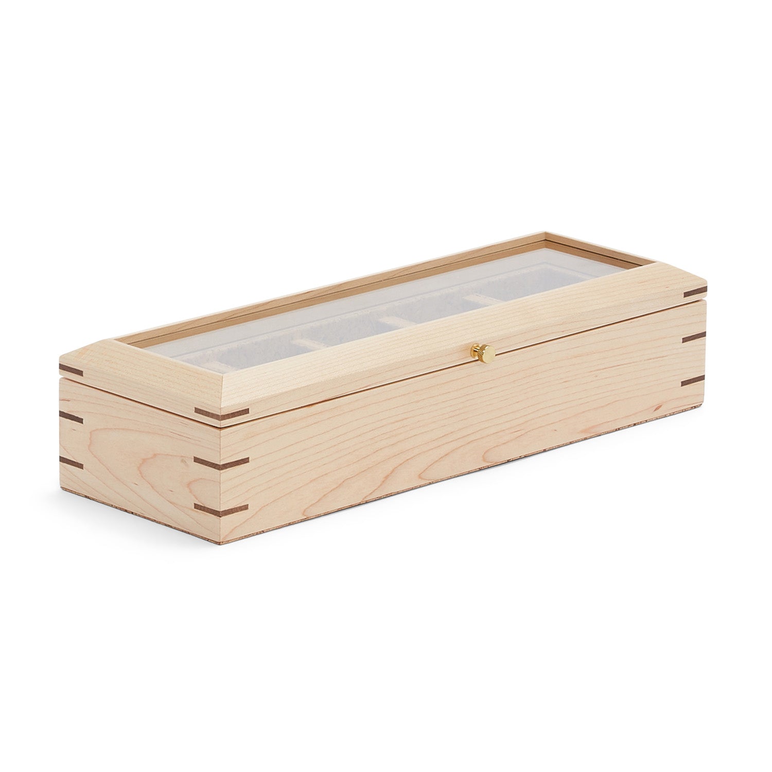 Wolf Analog Shift 5 Piece Watch Box Wood - The Watch Business