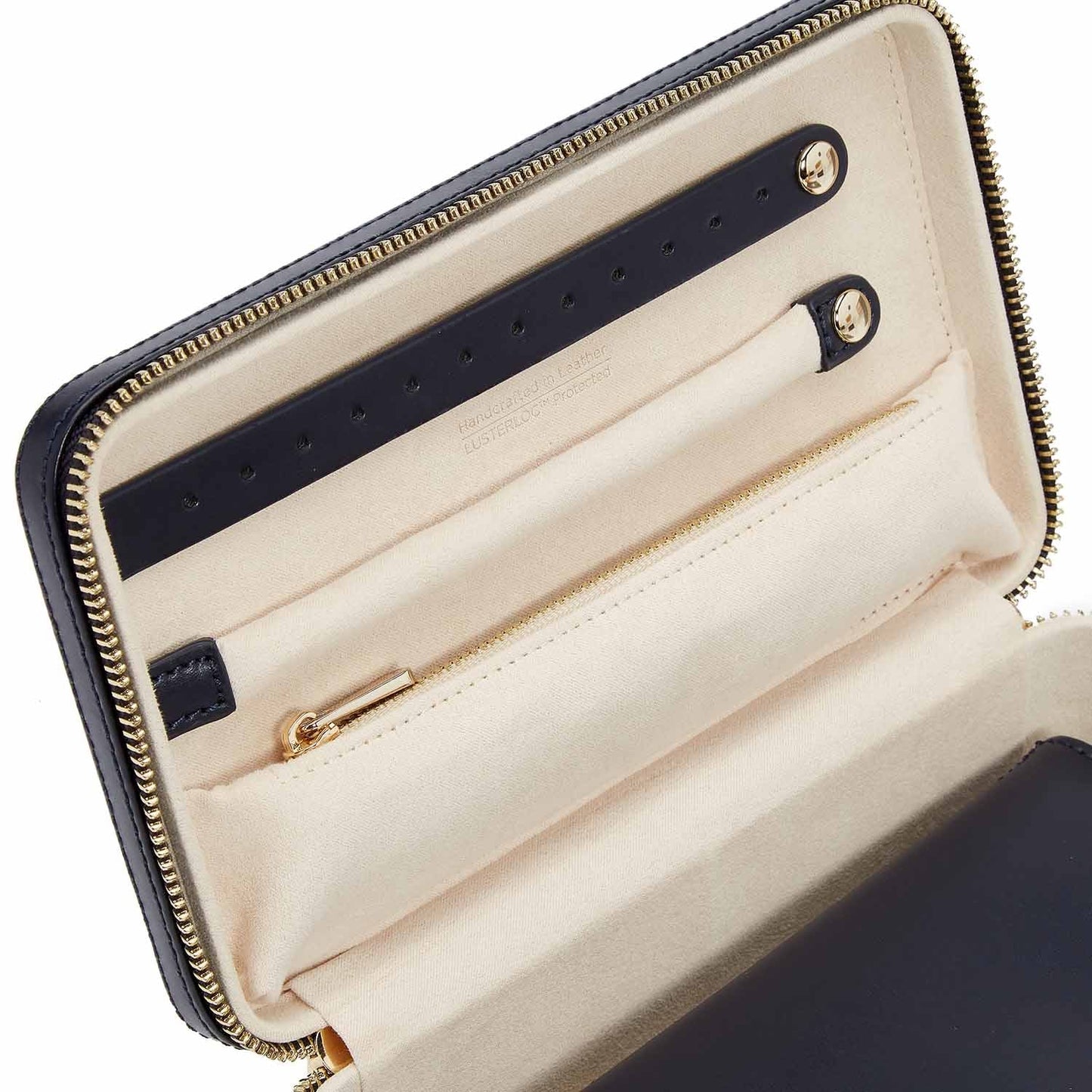 Wolf Maria Medium Zip Case Navy - The Watch Business