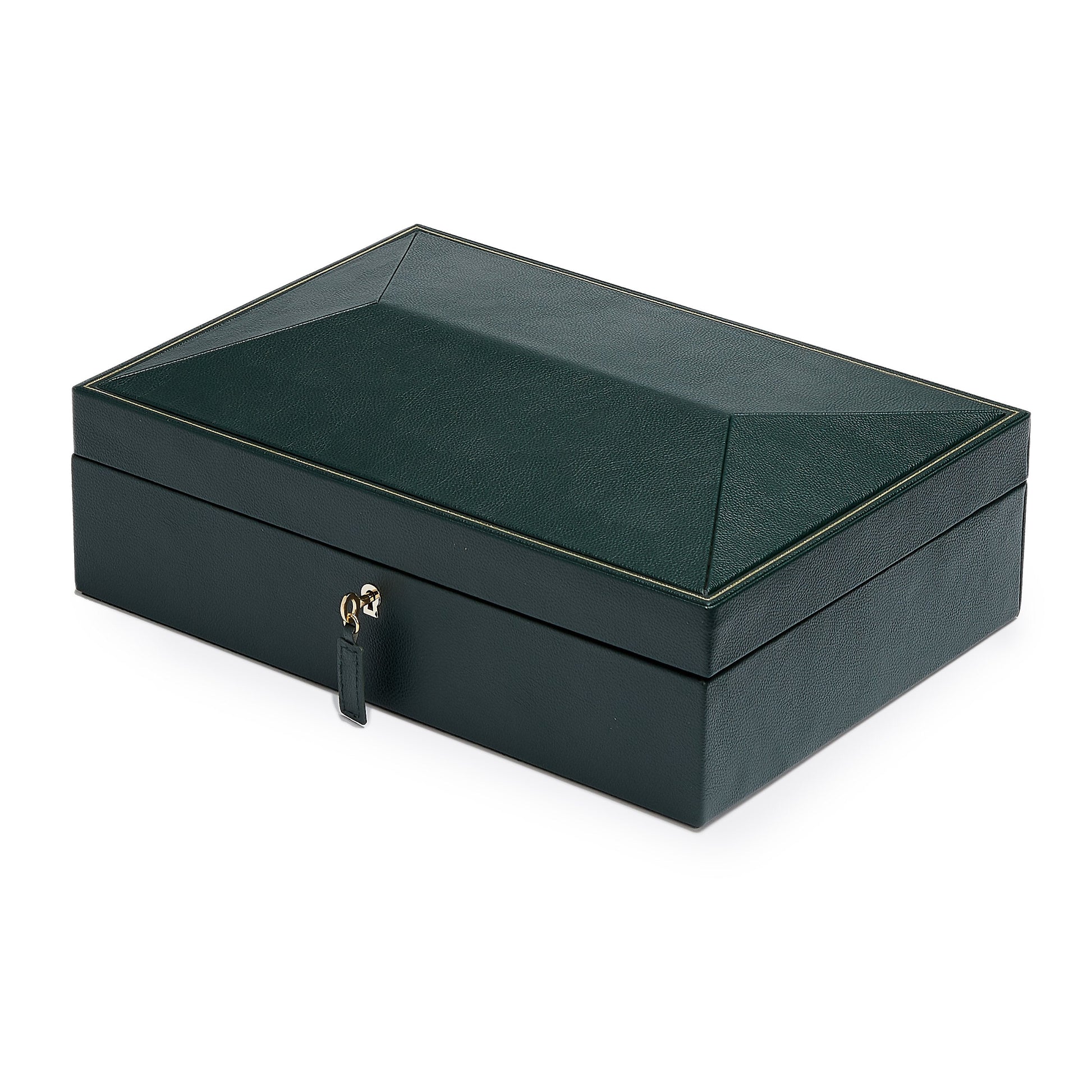 Wolf British Racing Green 8 Pc Watch Box - The Watch Business