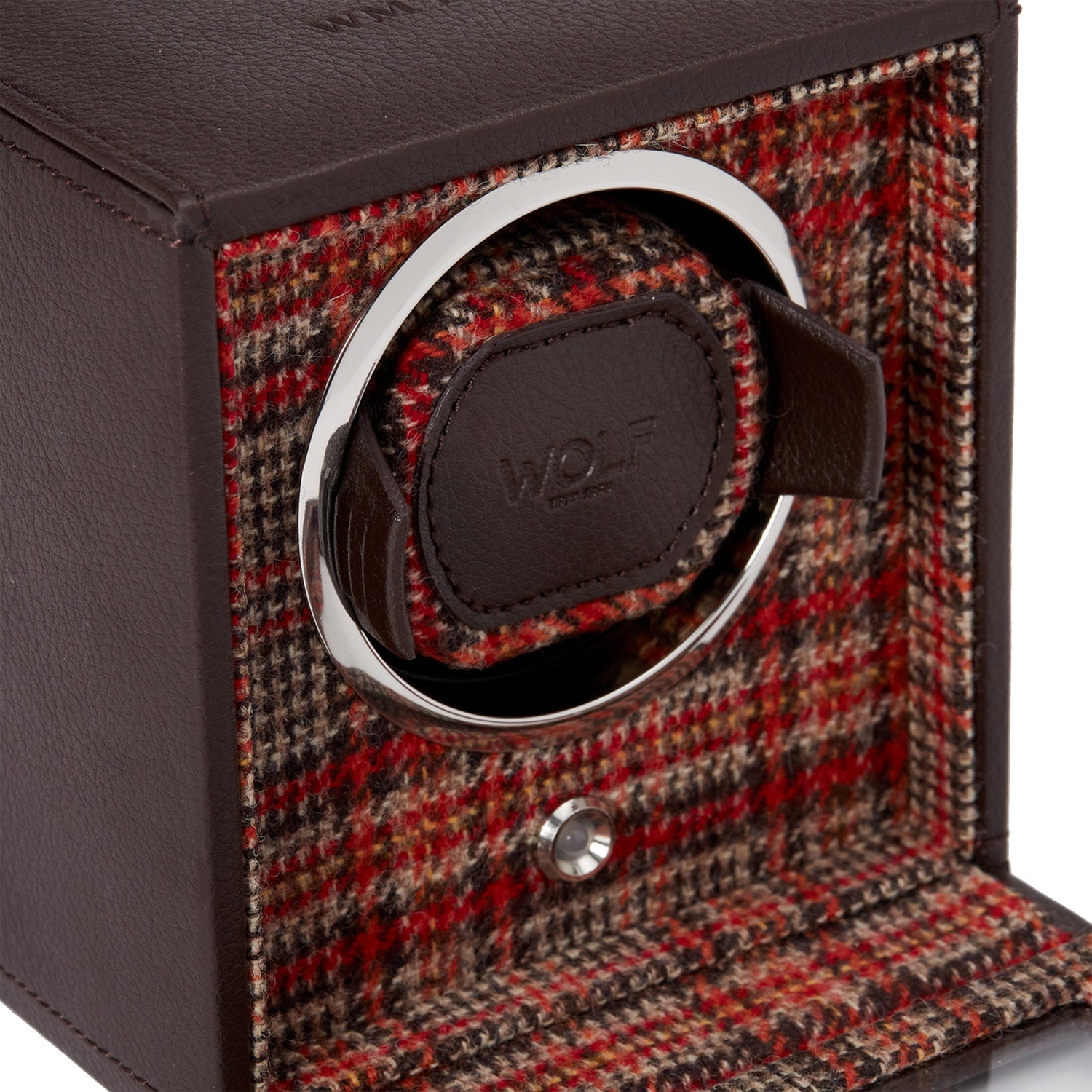 Wolf WM x WOLF Brown Single Watch Winder - The Watch Business