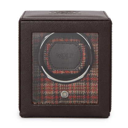 Wolf WM x WOLF Brown Single Watch Winder - The Watch Business